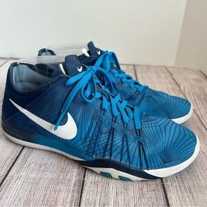 Nike Free TR6 Blue Training Shoes 8